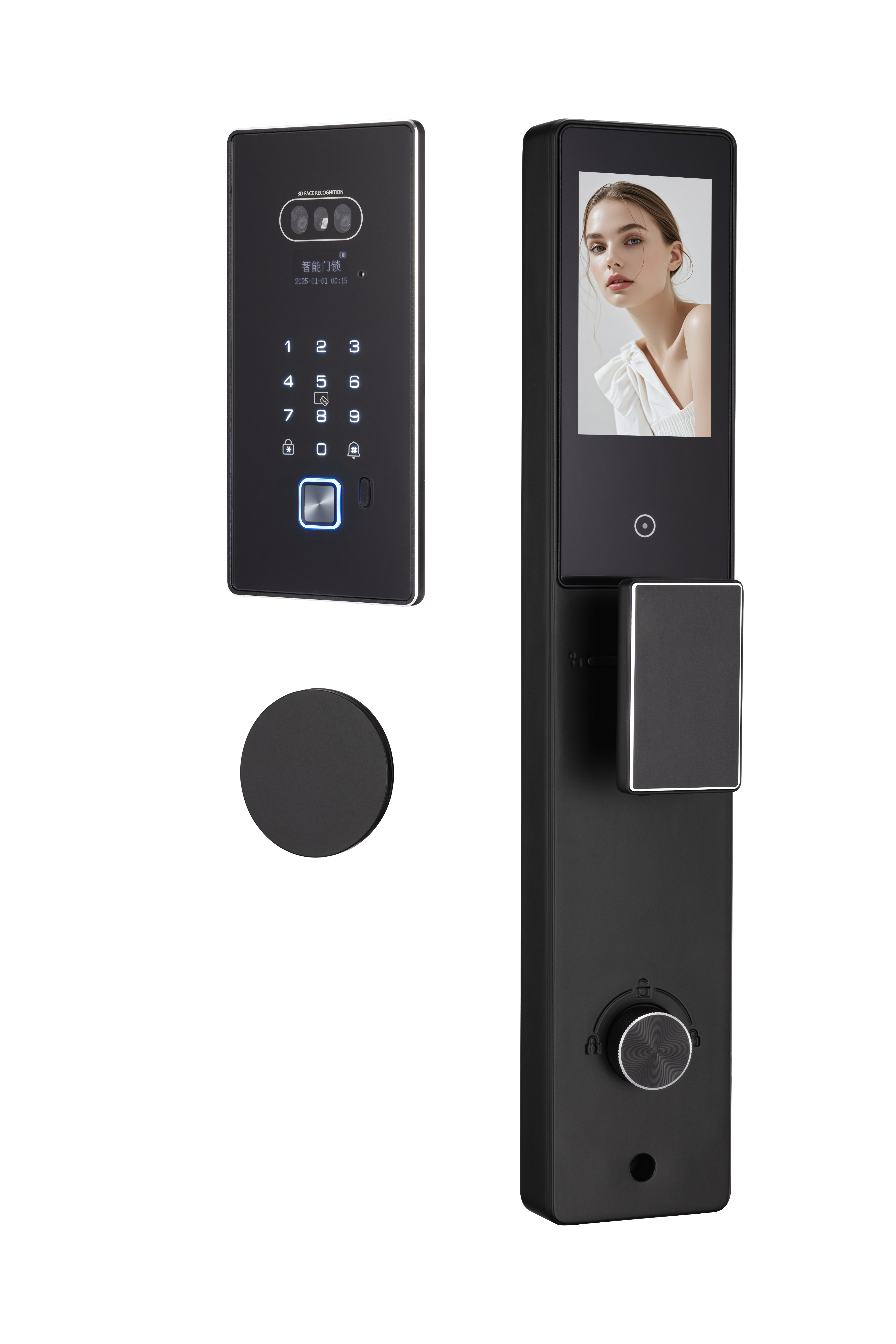 Multiple OEM smart lock models on display